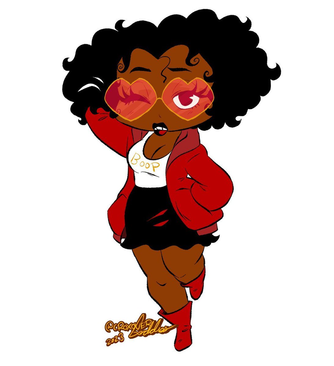 「Betty Boop repost 」|🐝Roxanne🐝のイラスト