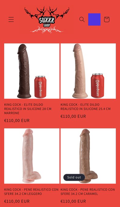3 pic. SUXXXSHOP IS YOURS NOW! ?❤️
All the products are made in Europe so you know the quality is really