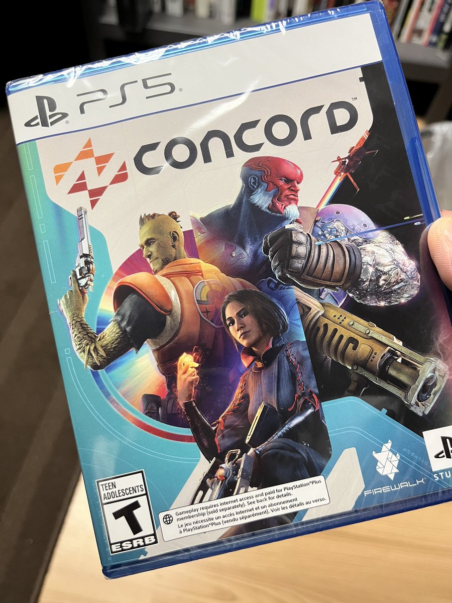 My cousin bought me this two weeks ago and it just arrived today 🫠 #Concord #Sony #PS5 #Ps5pro