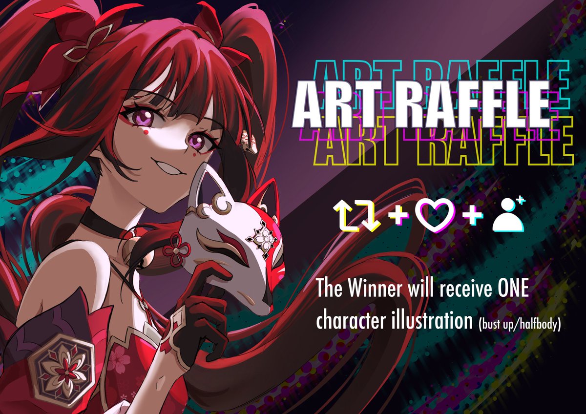laubun_official's tweet image. ✨ART RAFFLE ✨
I promised an art raffle and here it is!

Rules:
✦ like
✦ RT (no QRT)
✦ follow 
✦ reply with your OC (optional)

Raffle ends September 30th, 10:00 UTC

1 Winner will get a custom halfbody character illustration.

#artraffle