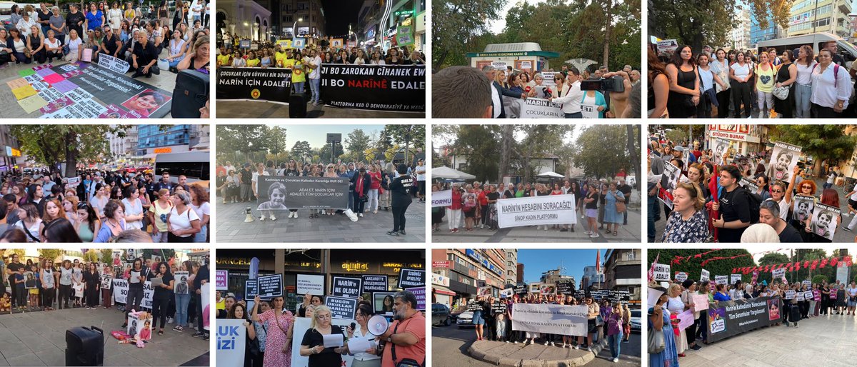 KESK1995's tweet image. Narin Güran'ın öldürülmesi, 
KESK Şubeler Platformu’nun da bileşeni olduğu emek demokrasi güçleri ve kadın platformları tarafından pek çok kentte protesto edildi.

Narin’in katline ilişkin olarak ortadaki bulgular yerlilik, milli değerler ve ailenin kutsallığı üçgeni içine…