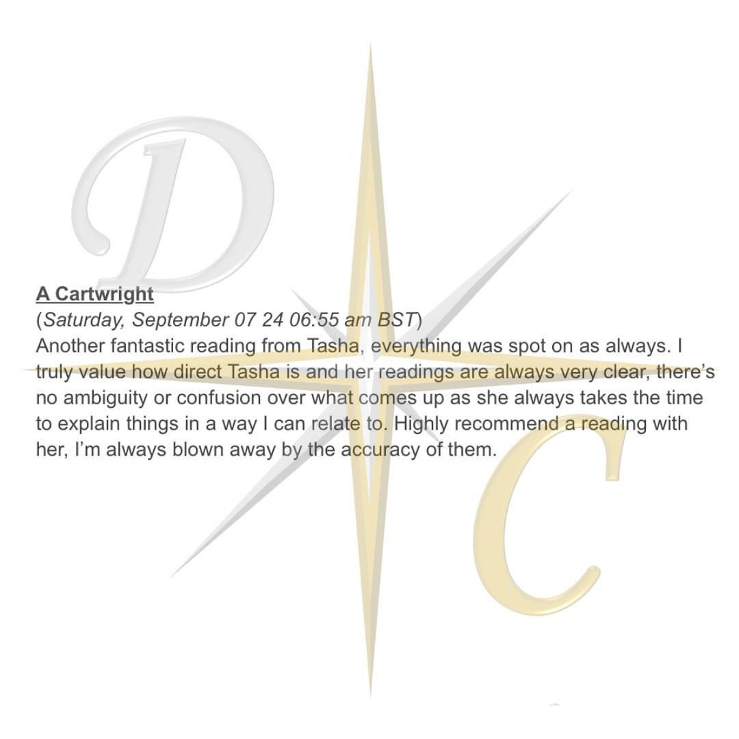 MyDivineCalling's tweet photo. #Review #TashaLee #DivineCalling #Psychic ✨ https://t.co/2A0mO1ilXU