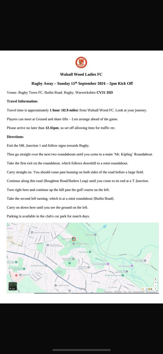 ⚽️ Upcoming Away Game ⚽️