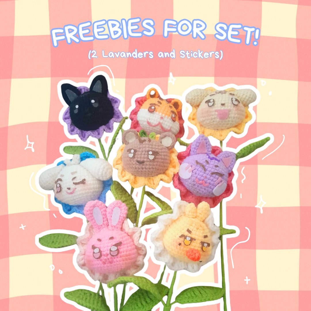 miggie_06's tweet image. 🌸🌸🌸CROCHET ANITEEZ FLOWER 🌸🌸🌸

PRE-ORDERS OPEN UNTIL OCTOBER 15!
LIMITED SLOTS ONLY!

Other FAQ and Pictures wil be added on thread. Feel free to inquire! 👋

TAGS: @filotinyzone
#FZ_Events  #TINYDDCPH