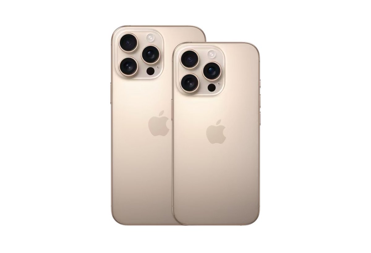 CerfiaFR's tweet image. 🍏📱 FLASH | Voici les prix des nouveaux iPhone :

iPhone 16 : 969 €  
iPhone 16 Plus : 1119 €  
iPhone 16 Pro : 1229 €  
iPhone 16 Pro Max : 1479 €

#AppleEvent