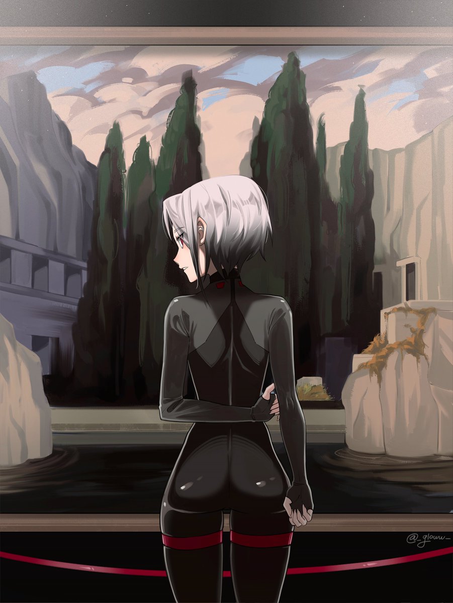 _gloww_'s tweet image. #Signalis #arianeyeong