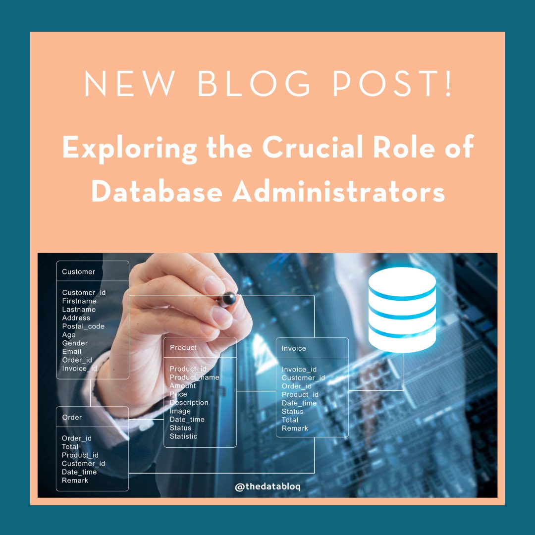 Did you know that there are over 400 million databases in the world?

Who’s responsible for managing all of that data? Database Admins(DBAs)!

Learn why DBAs are the backbone of the digital world in our latest blog post!👇🏾 

thedatabloq.com/post/exploring…
