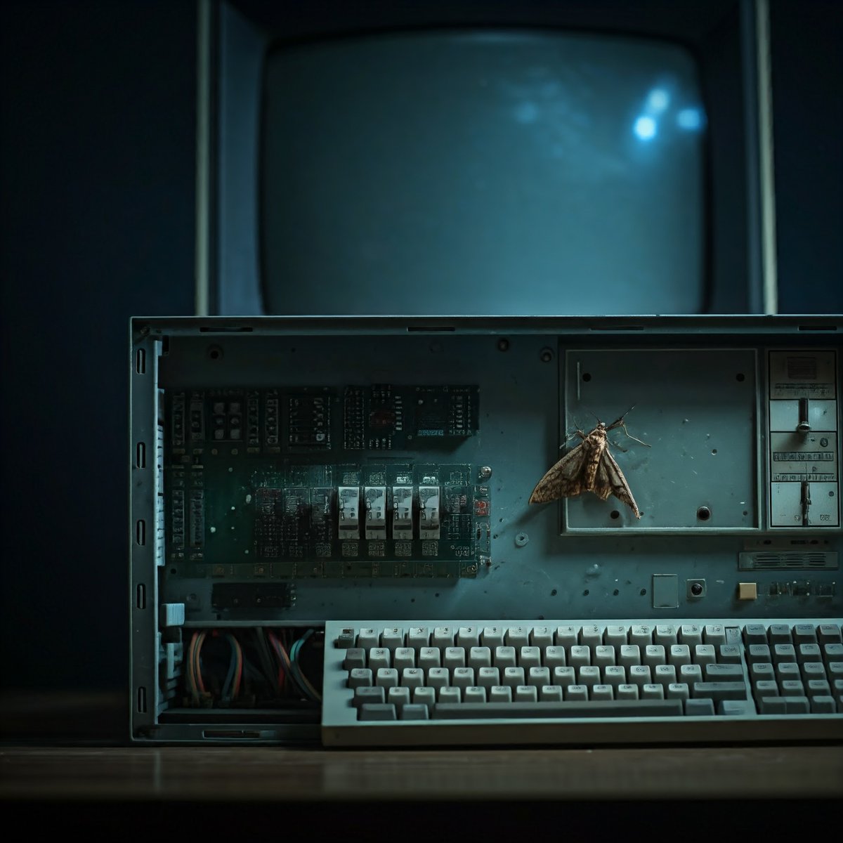 OA_harrison's tweet image. Did you know that the term "bug" in software was coined in 1947 when a moth was found trapped in a relay of a Harvard Mark II computer? The bug was causing the system to malfunction, and the rest is history! #TechTrivia #CodingHistory #SoftwareBugs #Ozitech