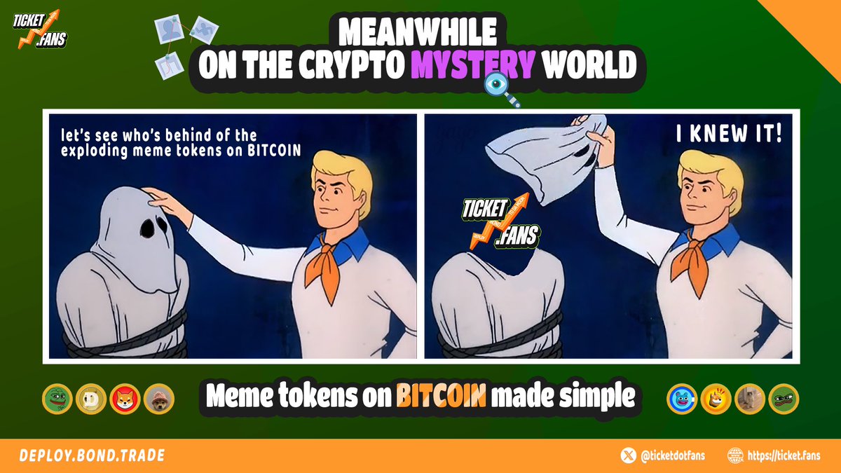 Which platform is allowing the deployment of all these new Bitcoin memes with an orderbook trading experience ?

Scooby &amp; the team unveil ⤵️