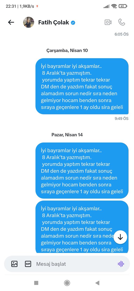 _AhmetBULUT's tweet photo. @fatihcolak19831 https://t.co/KcIMpiK6KJ