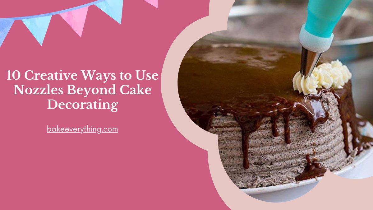 bake_everything's tweet photo. 10 Creative Ways to Use Nozzles Beyond Cake Decorating

🍰✨ Discover creative uses for nozzles beyond cakes!
🌟🎨 Try new and exciting baking techniques. 

Read now: 
https://t.co/O01woh8xJx

#CreativeBaking #BakingHacks #NozzleTips #ReadNow https://t.co/wJ8LOy9Yxb