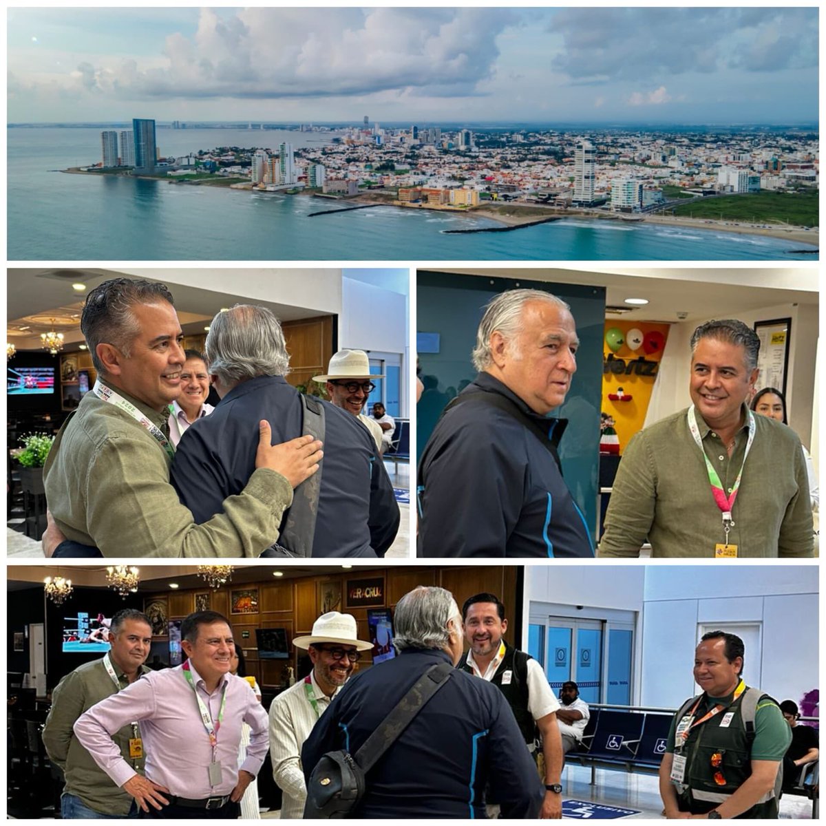 TorrucoTurismo's tweet photo. Nos encontramos en #BocaDelRío, #Veracruz donde en unas horas recibiremos a los hermosos destinos de #México que participarán en el #TianguisDePueblosMágicos 2024. 
¡Gracias al Secretario de #Turismo @ivanmtzolvera por su cálida bienvenida!
🤝🇲🇽 https://t.co/4qyEAV2yfO