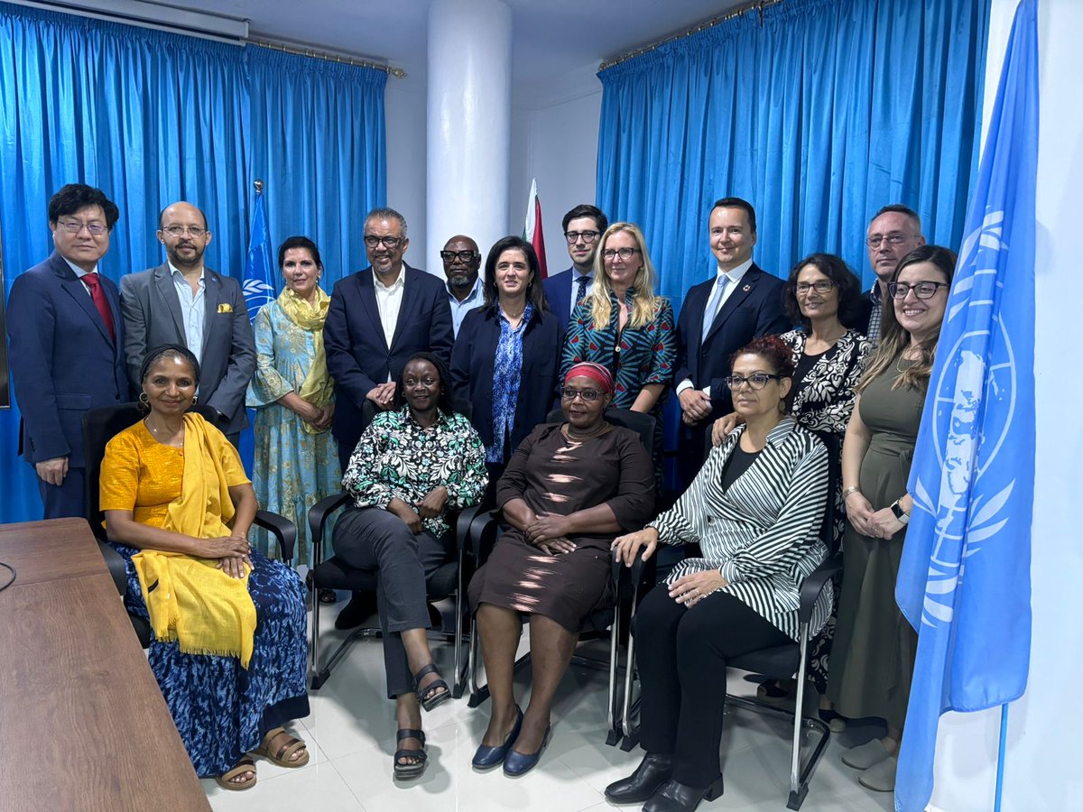 HananBalkhyحنان بلخي (@hananbalkhy) on Twitter photo During my recent visit to Sudan with <a href="/DrTedros/">Tedros Adhanom Ghebreyesus</a>, our focus was clear: ensuring that every Sudanese in need receives the health aid they require, no matter where they are in the country.
In our meetings with senior government and health officials, as well as <a href="/UN/">United Nations</a> partners, we During my recent visit to Sudan with <a href="/DrTedros/">Tedros Adhanom Ghebreyesus</a>, our focus was clear: ensuring that every Sudanese in need receives the health aid they require, no matter where they are in the country.
In our meetings with senior government and health officials, as well as <a href="/UN/">United Nations</a> partners, we