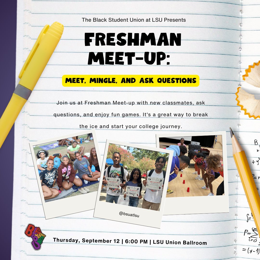 LSU Black Student Union tweet media