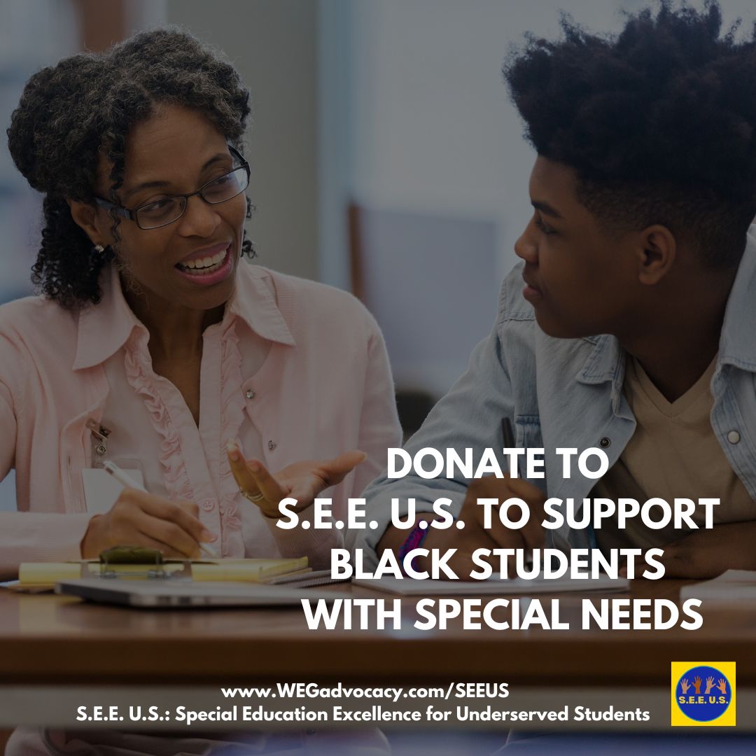SEEUSstudents's tweet photo. Your philanthropic #support gives local #Blackstudents educational record reviews, classroom observations &amp; #IEP meeting #advocacy .

Learn more:
 https://t.co/AVk1D2Xvg0 

Sponsor a S.E.E. U.S. student:
https://t.co/fcOLcUCsGd 

#BlackTwitter #Autism #Neurodiversity #advocacy https://t.co/t3gQdqkbnm