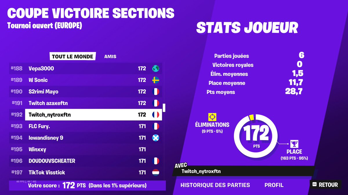 FREE QUAL SOLO CASH CUP ZB EU 😎🏆