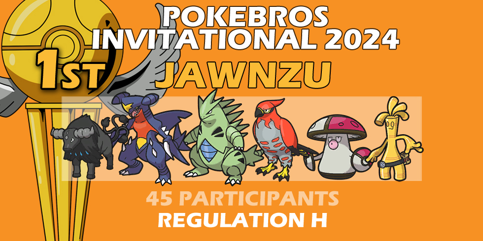 Congrats to <a href="/JAWNZU/">Jonathan Zuniga</a> for winning the 2024 PokeBros Invitational!

Every participant in this tourney won at least 1 eligible grassroot tourney this season and on Sunday they all came together and competed.

Here is a list a top mons used:
play.limitlesstcg.com/tournament/pok…