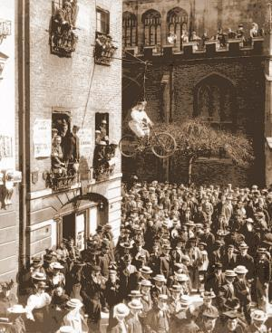 You can be proud of the Equality Act and still be vigilant about women's rights, and those who seek to deny them. 

In 1897, a proposal was put before Cambridge University’s Senate to grant full degrees to female graduates. Male students responded with outrage.

An effigy of a