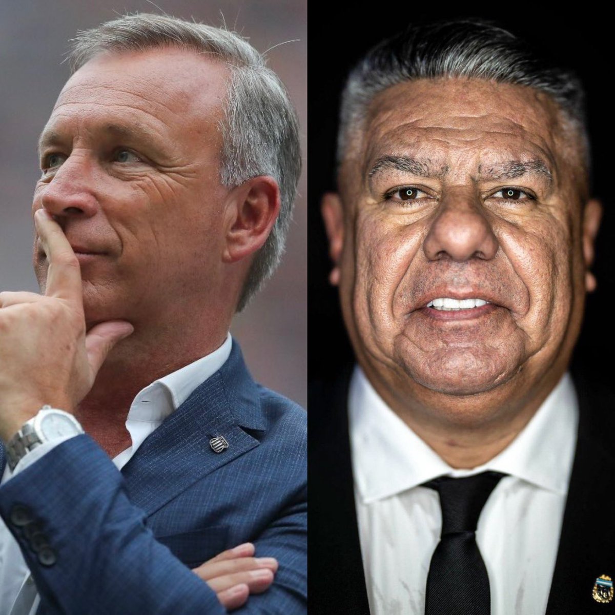Nikgaturro's tweet photo. Andrés Fassi, Presidente de Talleres de Córdoba, se le plantó de cara a Claudio “Chiqui” Tapia y le dijo las verdades que todos los hinchas y amantes del fútbol argentino sabemos desde hace años. El fútbol ARGENTINO es enorme, y este DELINCUENTE de guante blanco no merece representarnos. Afuera.