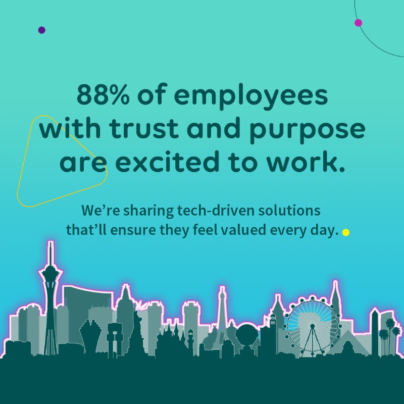 UKGInc's tweet photo. We can’t wait to connect with you at the year’s #HRTechConf, where we’re spotlighting solutions for engaging and retaining your frontline workers. 

Visit us at UKG booth #8500! 

#WeAreUKG
