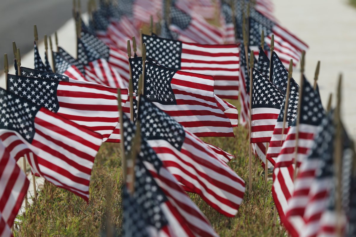HanoverSchools's tweet image. NEVER FORGET! Cadets in the Mechanicsville HS NJROTC program are once again honoring the victims of the September 11, 2001 terrorist attacks by placing 2,977 U.S. flags in front of the school. We will never forget.

#InspireEmpowerLead #HanoverStrong #ATraditionOfExcellence