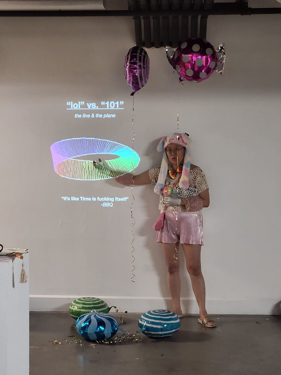 haley_xyz's tweet photo. Amazing art show curated by frog wing ♡ https://t.co/ulGZF2dXva