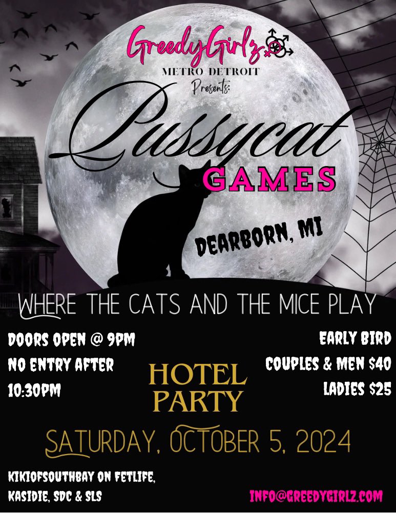 GreedyGirlzX's tweet photo. Hotwife, stag/vixen, greedy girl party October 5. It's going down. #DetroitFreaks #313Freaks #DetroitHotwife #DetroitBBC #DetroitSlut https://t.co/3WaT1YhSHL