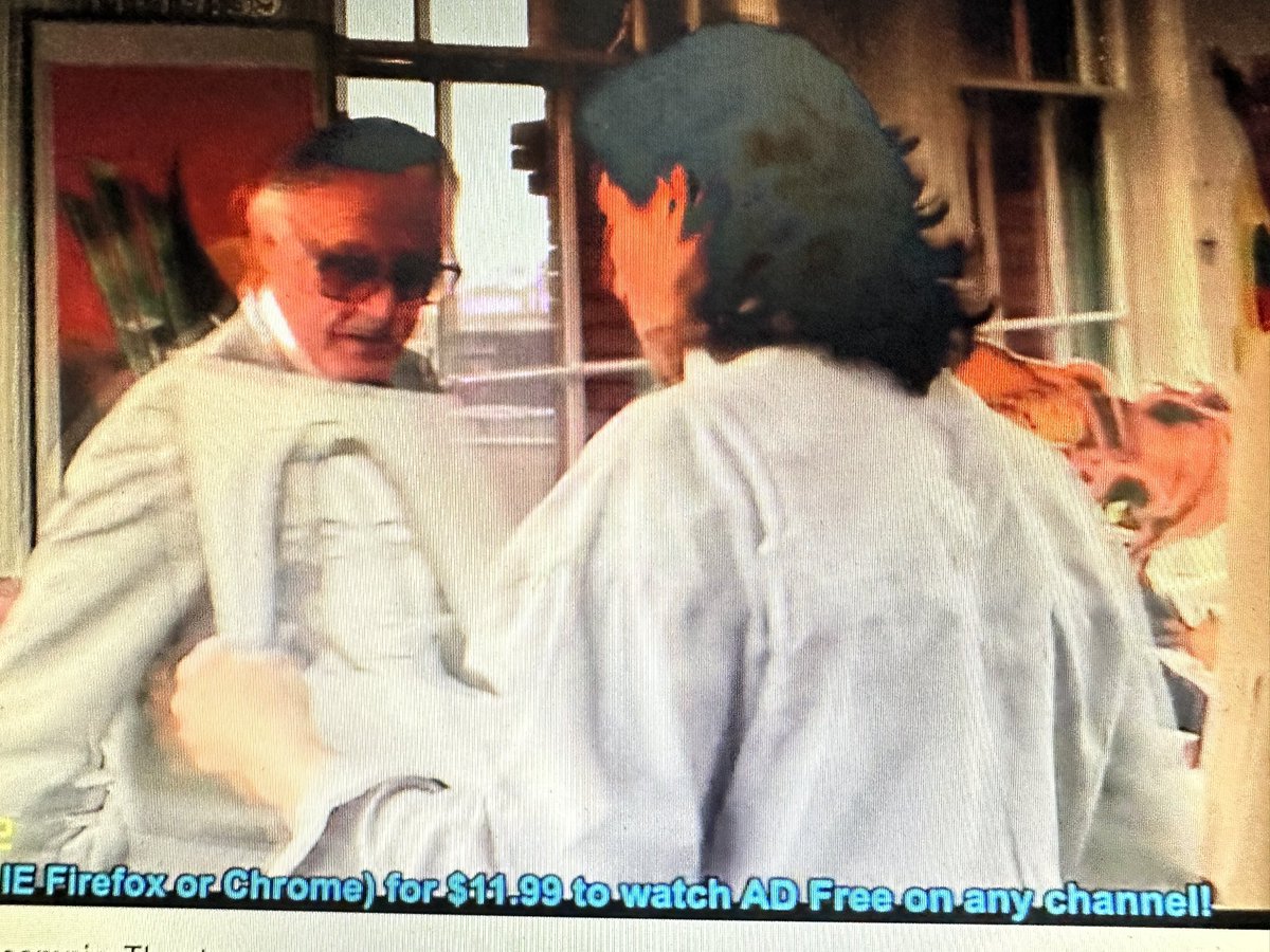MarkHaze210's tweet photo. I never knew James Earl Jones was in a movie with Eric Roberts and Stan Lee. Rated R 1990 film The Ambulance. https://t.co/0xQOdRS4ww