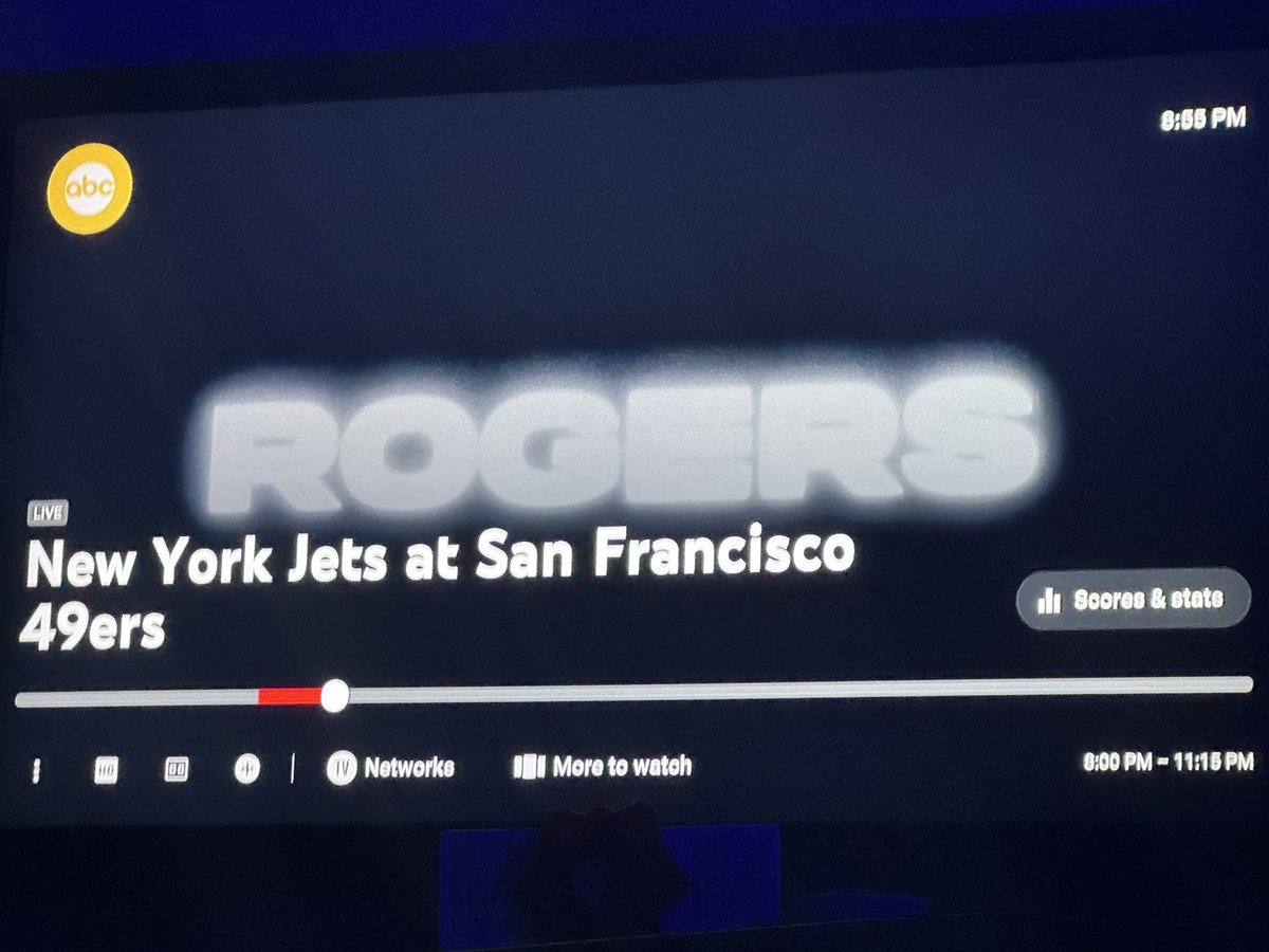 Timothy52's tweet image. #MNF #ESPN
Aaron “Rogers”