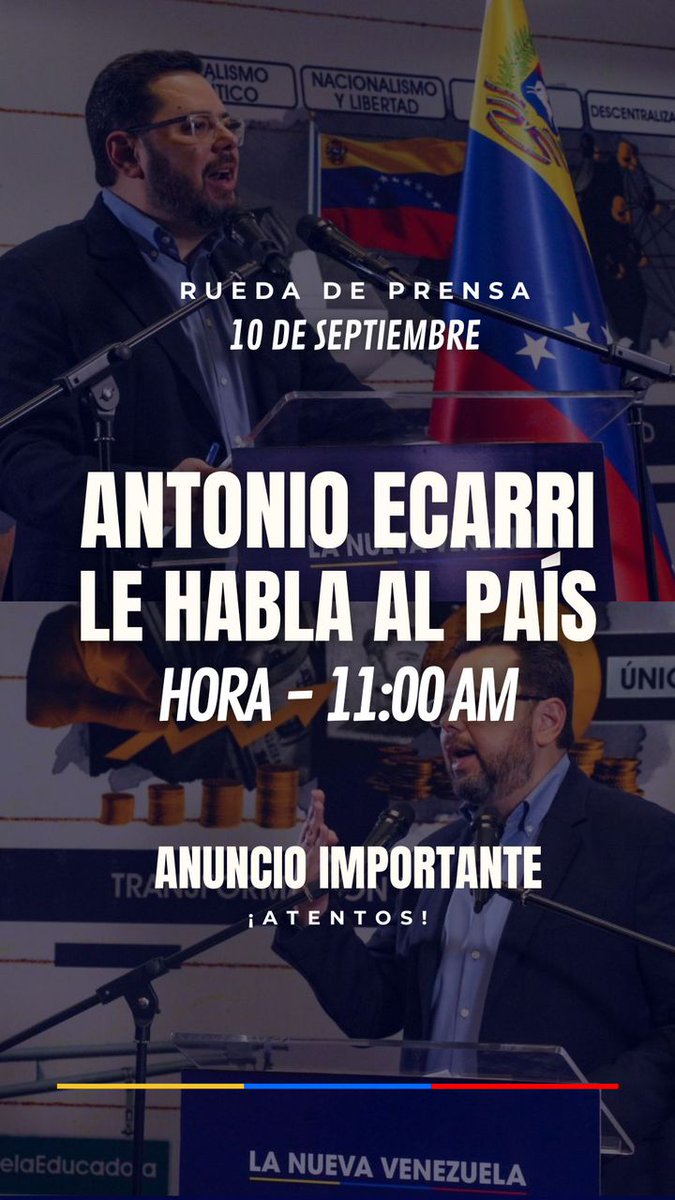 # Pendiente Venezuela 🚨