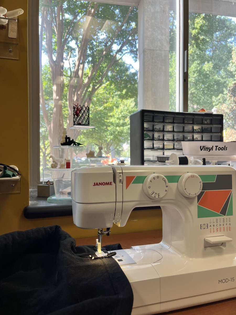 Pretty amazing view on a Monday morning! After a month &amp; a half, I have yet to have a day like the one before. 🥰 #MakersGonnaMake