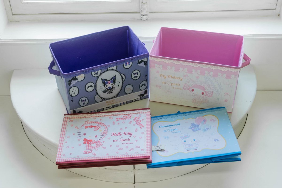 しまむらさんサンリオさんコラボルームスリッパも収納箱もタオルも今回