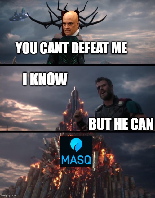 SenseiLambo's tweet photo. Check the meme I created for #MASQCommunityRewards ! https://t.co/ABbMuSDiEO