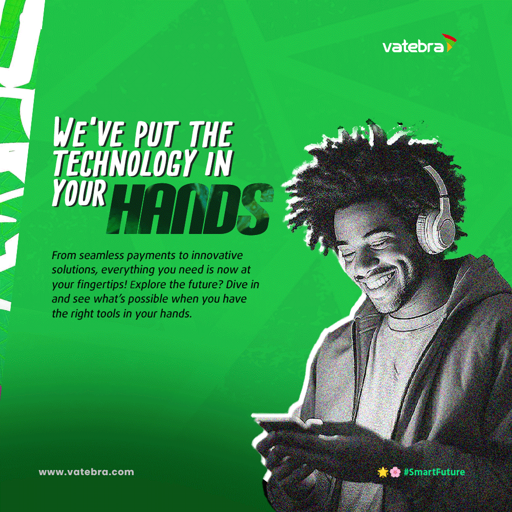 vatebra's tweet image. Empower your journey with cutting-edge technology designed to make your life easier, smarter, and more connected. Everything you need from seamless payments to innovative solutions is at your fingertips! #Innovation #TechInYourHands #DigitalTransformation #ExploreTheFuture