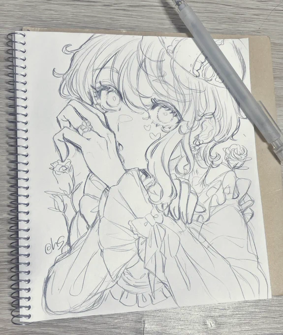 こういう絵を描いてるときほど録画はしてないものである 