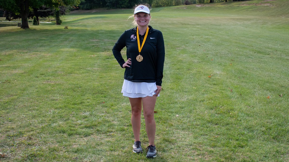 A HUGE congrats to <a href="/AUwgolf/">AU Women’s Golf</a> for winning the Manchester Fall Invitational and securing the program's first tournament title since 2006! Addy Gick also captured second and earned all-tournament honors in her collegiate debut. #SoarRavensSoar #GBGR