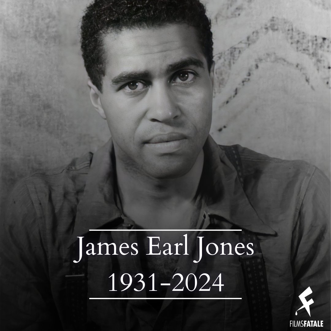 FilmsFatale's tweet image. The exemplary James Earl Jones, known for his voice, charisma, and presence, has sadly passed away at the age of 93. His stature, for both film heroes and villains, will forever impact cinema.