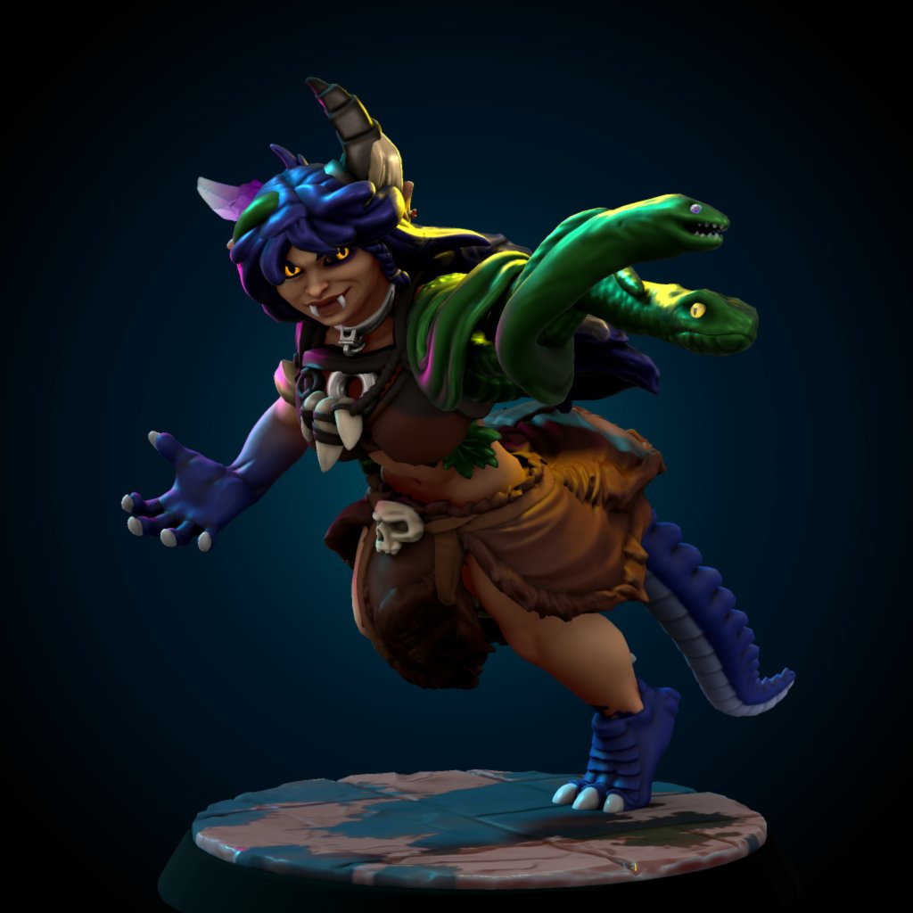 Ruby_LazyGoblin's tweet photo. Now here comes something I wanted to do for a long time and thanks to the new Kitbashing in #HeroForge I was finally able to make it!
@KultofMany was so much fun to recreate, I hope you like it!
part of #LazyForge! https://t.co/U4EhkoHgNo