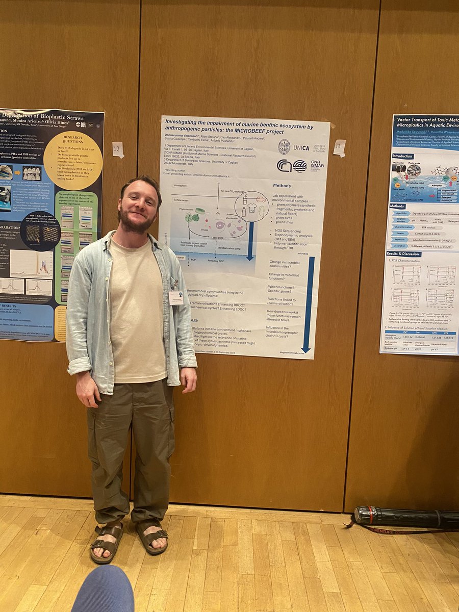Vincenzo Donnarumma (@vincenzodonnaru) on Twitter photo some poster session at <a href="/MicroplasticsW/">Microplastics Workshop</a> ! Feeling good to finally get back at networking🫱🏻🫲🏼 some poster session at <a href="/MicroplasticsW/">Microplastics Workshop</a> ! Feeling good to finally get back at networking🫱🏻🫲🏼