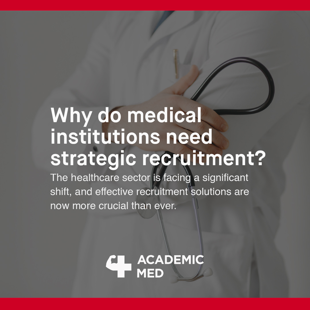 Academic_Med's tweet photo. The healthcare sector is evolving rapidly. With a shortage of professionals, an aging population, and more specialty hospitals, strategic recruitment is essential. Discover how Academic Med can help your institution navigate these complexities. https://t.co/ggTcghuWRG https://t.co/UFmXMZu2Z1