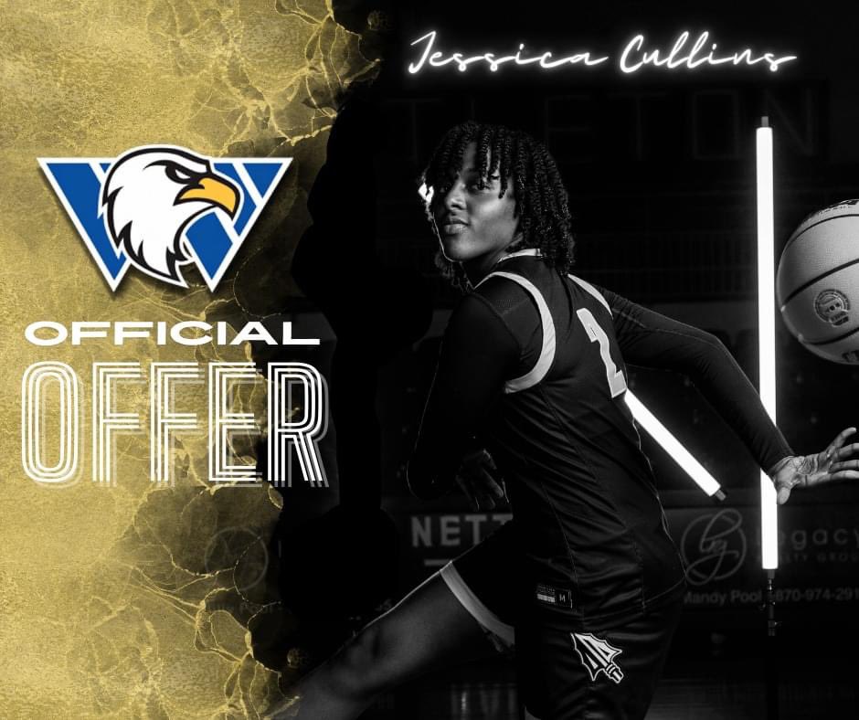 Congratulations on 2025 Jessica Cullins of Nettleton High School on her offer to Williams Baptist University!! Our PG this summer , kid fast and can get a bucket with ease. Couldn’t did it without her !!