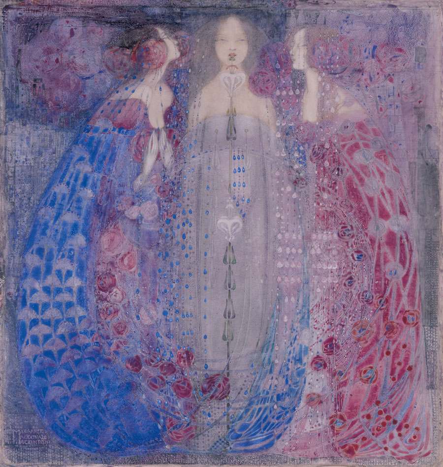 マー　絵画③ マーガレット・マクドナルド （Margaret MacDonald、1864-1933） 『3