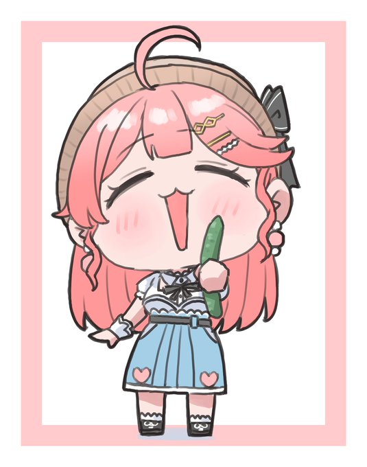 唐突なきゅうり
 #miko_Art 