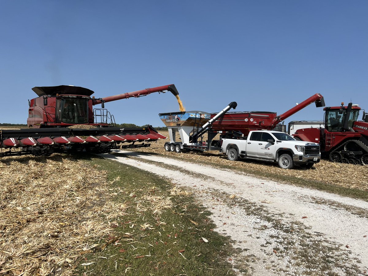First <a href="/InVISION_HiSOY/">FSInVISION_FSHiSOY</a>  for <a href="/PrairielandFS/">Prairieland FS, Inc.</a> fall of 24, early planted corn on corn outside of Camp Point, beautiful day as well, stay tuned! Thanks to Myer Farms for the time and effort helping us see what’s next!