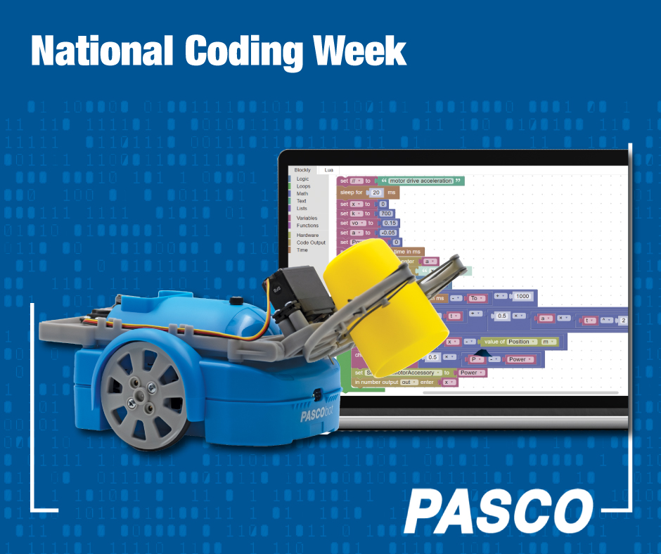 pascoscientific's tweet image. 🚀Celebrate #NationalCodingWeek with our PASCObot Sense &amp;amp; Control Kit! Explore programming &amp;amp; robotics in a fun, educational way. 🤖 Unlock the power of #STEM with PASCObot! 👉 bit.ly/4gjO33x 💡✨#STEM #Coding