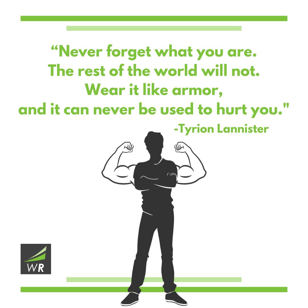 Confidence isn't just about knowing your strengths - it's about embracing every part of who you are, even the parts others might try to use against you. Let your true self be your greatest armor. 💪 #BuildingConfidence #MondayMotivation #GoodVibesOnly #GoT