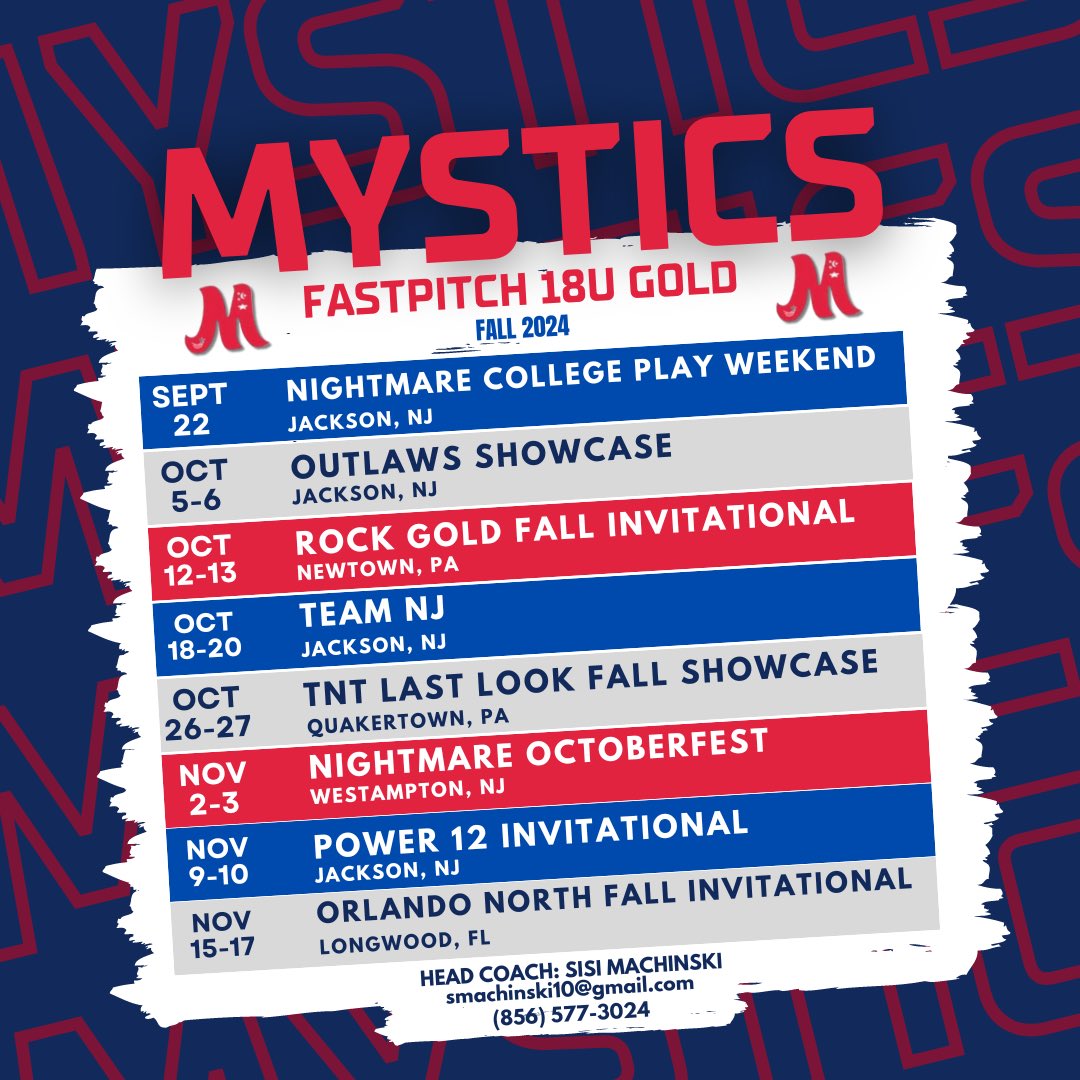 Olivia Pignatello 2025 (@opignatello2025) on Twitter photo FALL SCHEDULE IS HERE ⬇️ Can’t wait to get back on the field with my girls ❤️🤍💙 <a href="/SisiMachinski/">Coach Sisi</a> <a href="/SBRRetweets/">Softball Recruiting Reposts</a> <a href="/scan1ansports/">ꜱᴄᴀɴʟᴀɴ ꜱᴘᴏʀᴛꜱ™️</a> <a href="/CoastRecruits/">Coast 2 Coast Recruits</a> <a href="/SunilSportsNews/">Sports News By Sunil Sunder Raj</a> <a href="/softball_dugout/">The Softball Dugout</a> <a href="/TopPreps/">SPORTS NEWS, VIDEOS, GRAPHICS, EXPOSURE & MORE</a> FALL SCHEDULE IS HERE ⬇️ Can’t wait to get back on the field with my girls ❤️🤍💙 <a href="/SisiMachinski/">Coach Sisi</a> <a href="/SBRRetweets/">Softball Recruiting Reposts</a> <a href="/scan1ansports/">ꜱᴄᴀɴʟᴀɴ ꜱᴘᴏʀᴛꜱ™️</a> <a href="/CoastRecruits/">Coast 2 Coast Recruits</a> <a href="/SunilSportsNews/">Sports News By Sunil Sunder Raj</a> <a href="/softball_dugout/">The Softball Dugout</a> <a href="/TopPreps/">SPORTS NEWS, VIDEOS, GRAPHICS, EXPOSURE & MORE</a>