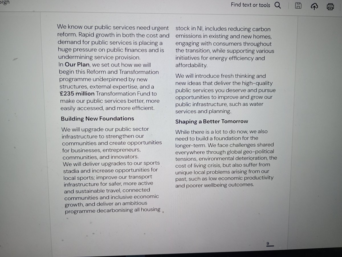 Well the new <a href="/niassembly/">Northern Ireland Assembly</a>  Programme for Government makes some references to active travel and sustainable travel but is otherwise quiet on wheeling and walking as modes of transport needing investment here, so lots for us to push on <a href="/SustransNI/">Sustrans in Northern Ireland</a> <a href="/CyclingUK_NI/">Cycling UK Northern Ireland</a> 😕👇