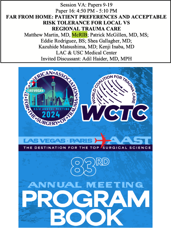 When your residents copy your bio/degrees straight from your Twitter account 😁🤷‍♂️

Gonna be another great <a href="/traumadoctors/">AAST</a> annual meeting kicking off tomorrow!
#AAST2024 #AcademicSurgery #McRIB