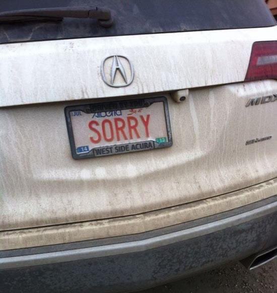 When Canadians cut you off on the road